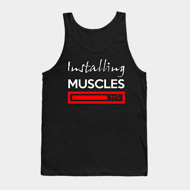 Muscles Tank Top by Dojaja